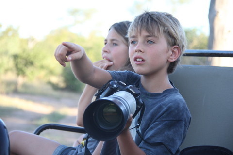 Young Safari Photographer