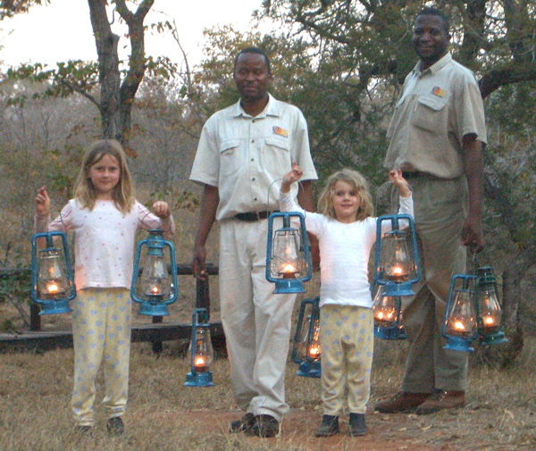 Children on Safari